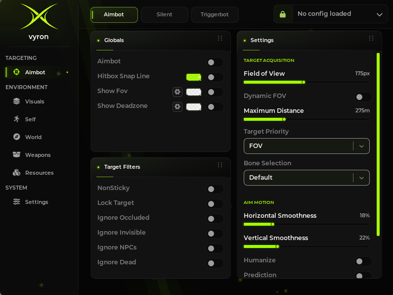 VYRON FiveM interface